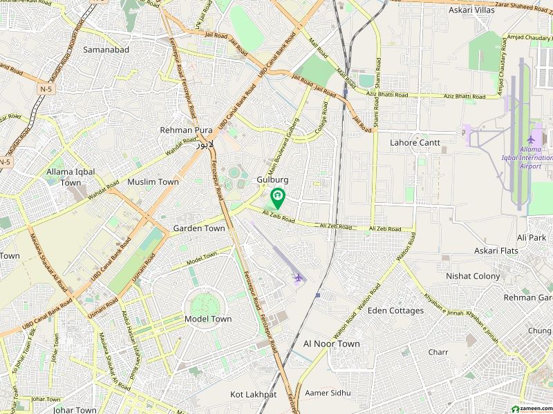 Dha Phase 8 Park View Block J 2 Kanal Residential Plot For Sale Plot No