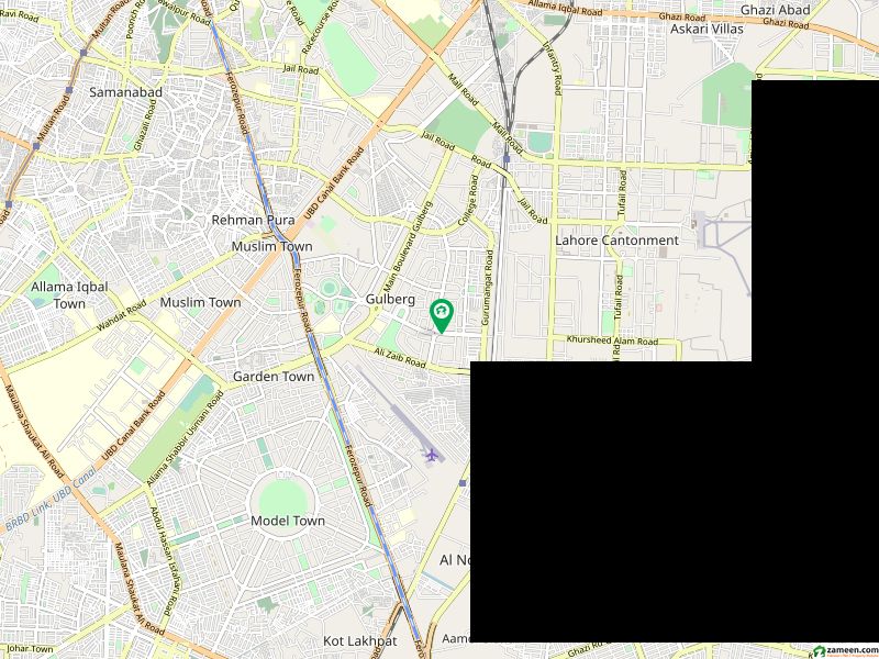 2 Kanal Corner Commercial Plot near Hussain Chowk Lahore