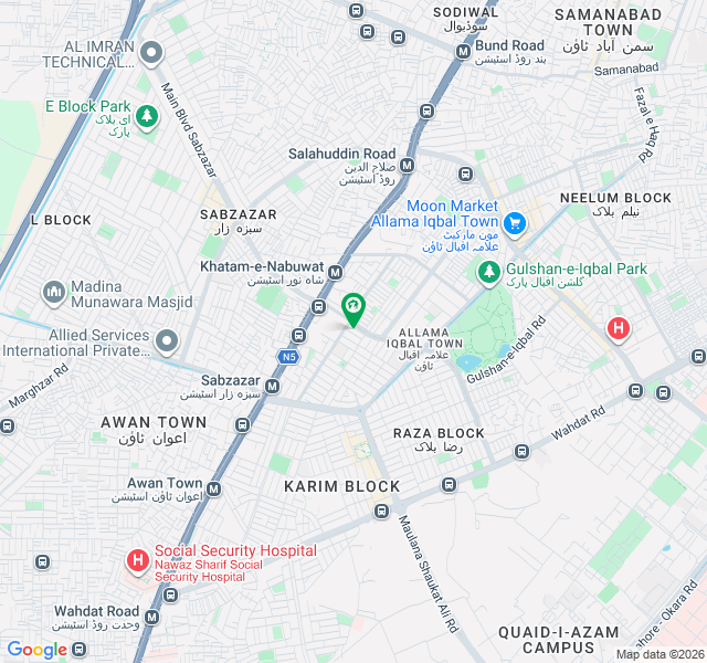 Prime House for Sale in Ravi Block, Allama Iqbal Town, Lahore Allama ...