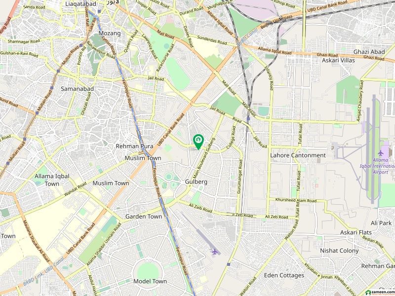Zahor Illahi Road - Corner Commercial Plot For Sale