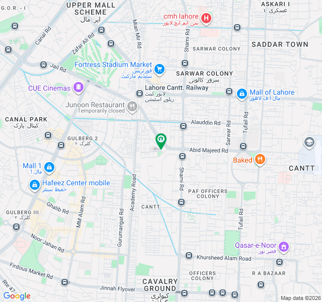 16 Marla Plot For Sale In Bridge Colony Cantt