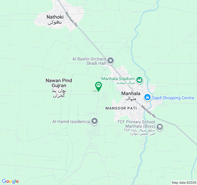 DHA Minhala road 40 marla plot available