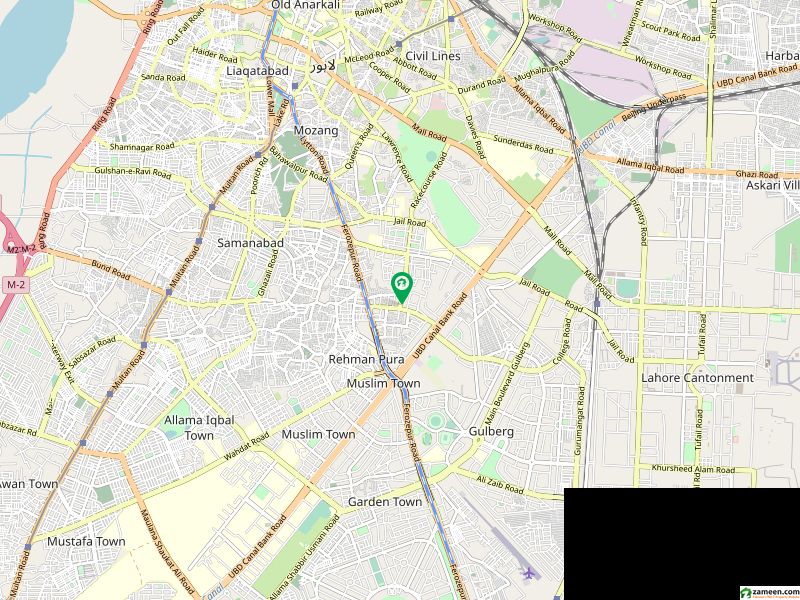 2nd floor available in shah jamal main road