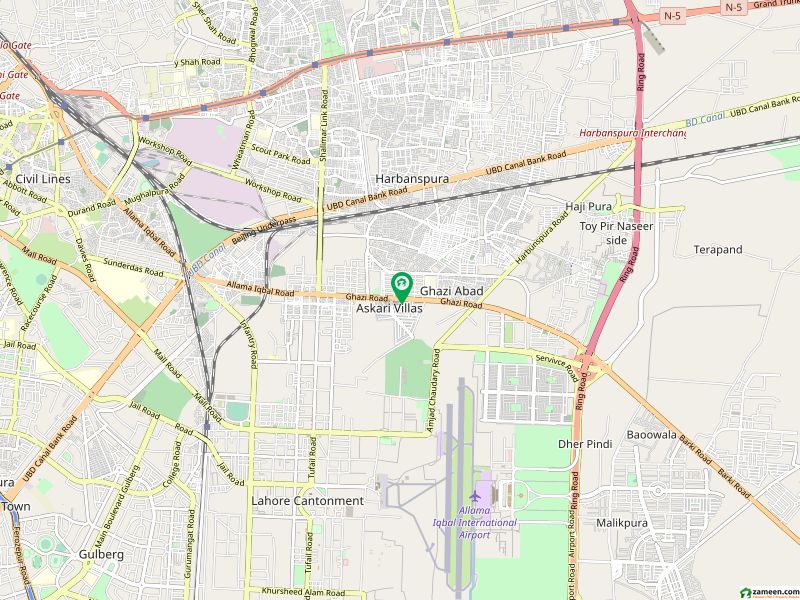 1 Kanal House For Sale In Zarar Paf Colony Main Shaheed Road Zarrar