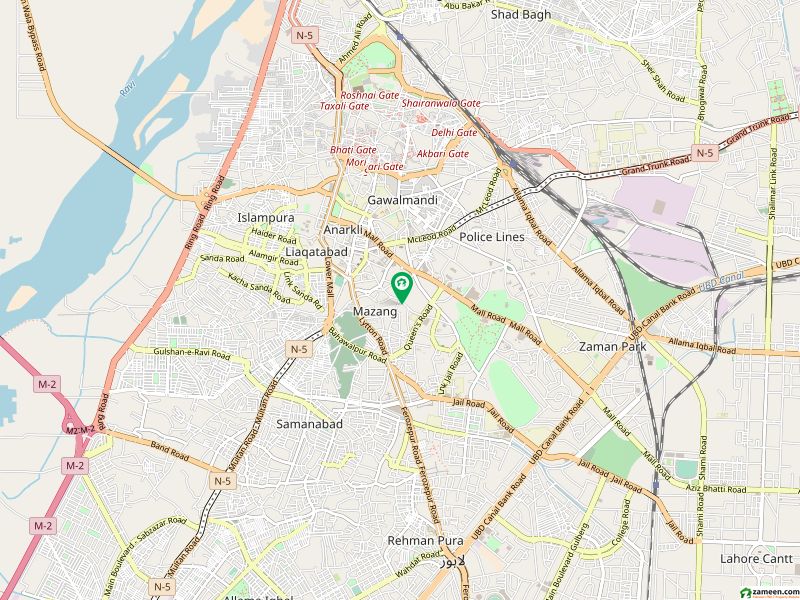 ٹمپل روڈ لاہور میں 10 کمروں کا 2 کنال مکان 14 کروڑ میں برائے فروخت۔