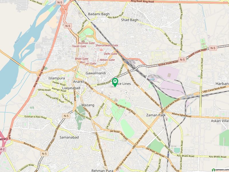 ایبٹ روڈ لاہور میں 3 مرلہ رہائشی پلاٹ 1.1 کروڑ میں برائے فروخت۔
