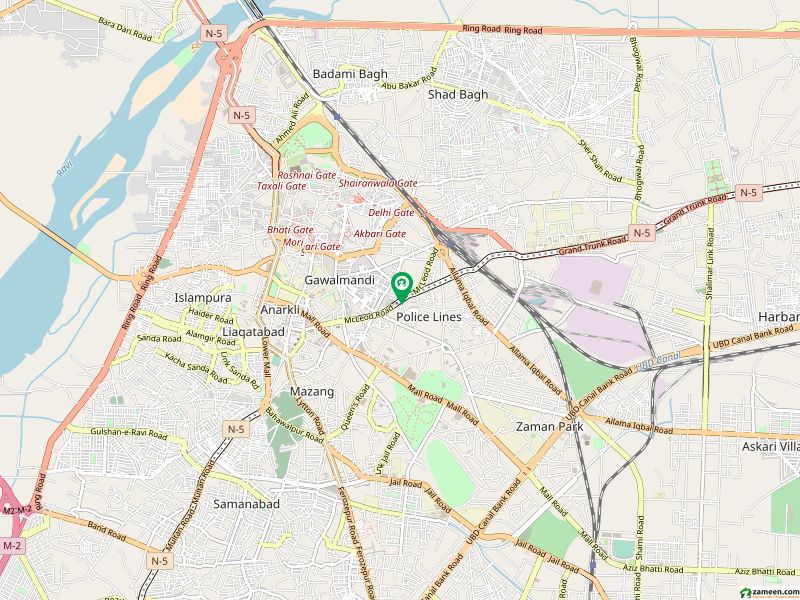 میکلوڈ روڈ لاہور میں 1.35 کنال عمارت 27 کروڑ میں برائے فروخت۔