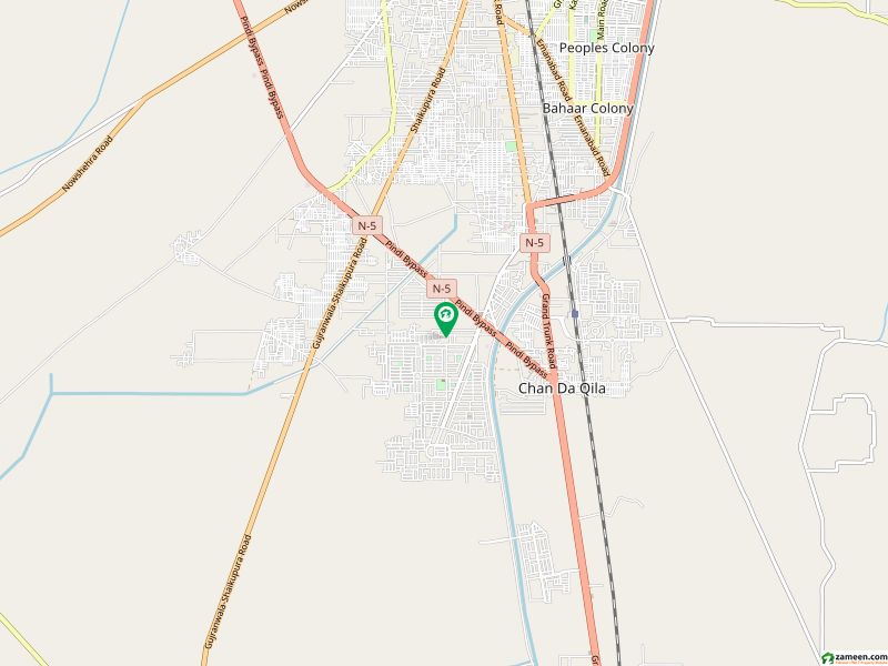 محافظ ٹاؤن گوجرانوالہ میں 5 مرلہ مکان 60 لاکھ میں برائے فروخت۔