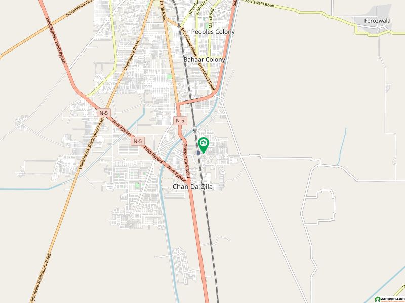 ٹھیری سنسی گوجرانوالہ میں 3 مرلہ رہائشی پلاٹ 10.2 لاکھ میں برائے فروخت۔