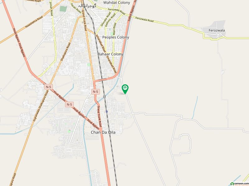 اپرچناب کینال گوجرانوالہ میں 1 کنال عمارت 8.4 کروڑ میں برائے فروخت۔