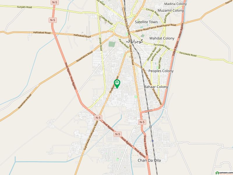 مدینہ کالونی گوجرانوالہ میں 2 کمروں کا 5 مرلہ مکان 75 لاکھ میں برائے فروخت۔