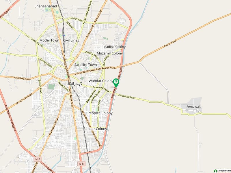 9000  Square Feet Commercial Plot In Sialkot Bypass Is Available