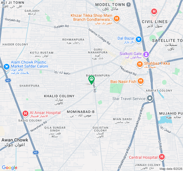 Plot on Ideal Location