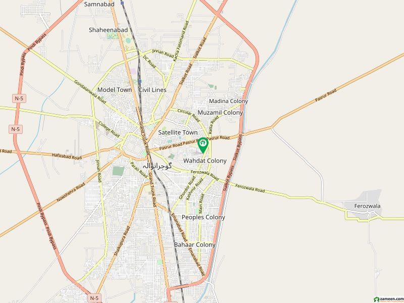 Commercial Plot For Sale Wahdat Colony, Gujranwala ID1710764