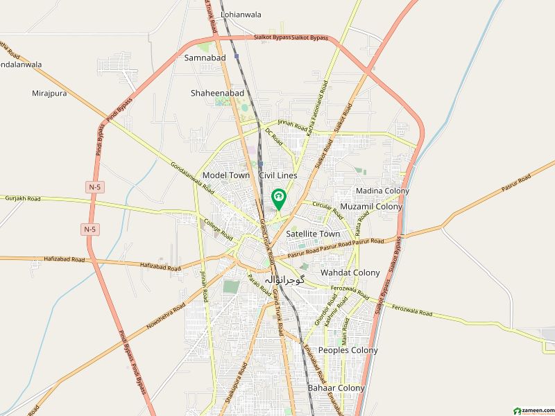 Commercial Building For Rent At Hospital Road Munir Chowk Gujranwala