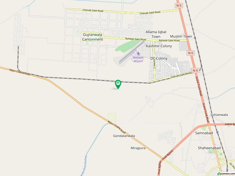Ideally Located PP1 Commercial Plot File Is Available For Sale In Dc Colony Extension 3 Gujranwala