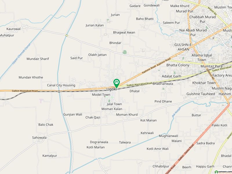 7 marla plot is available for sale in ugoki sialkot