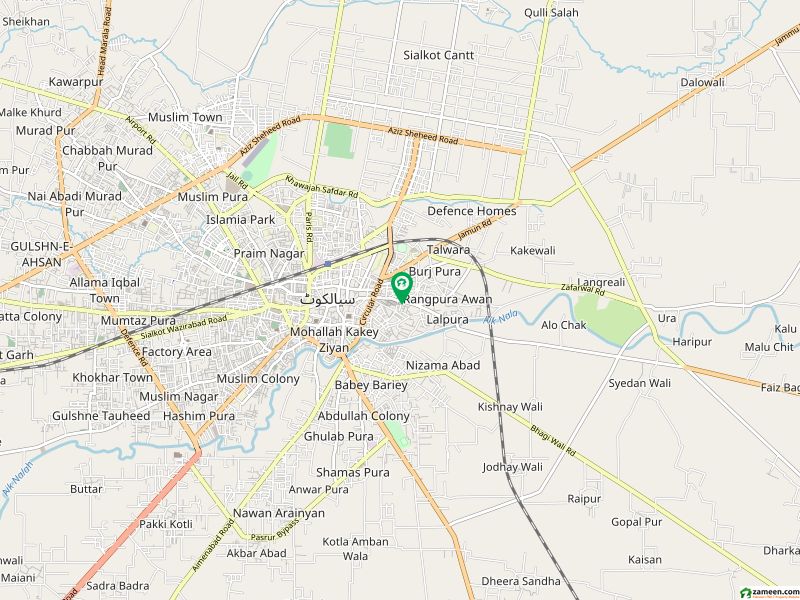 رنگ پورہ روڈ سیالکوٹ میں 10 مرلہ مکان 1.86 کروڑ میں برائے فروخت۔