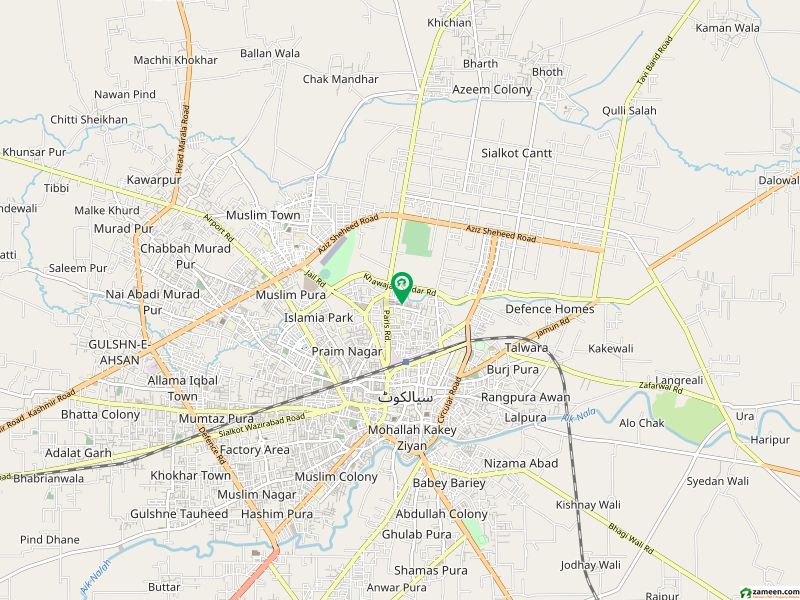 Main Sialkot City Plot For Sale