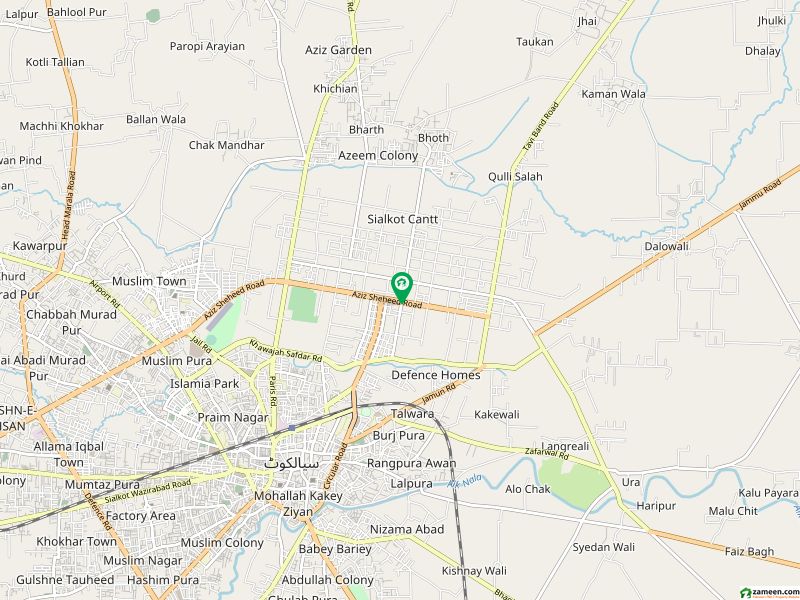 15 Marla Plots Available For Sale In Cantt Sialkot