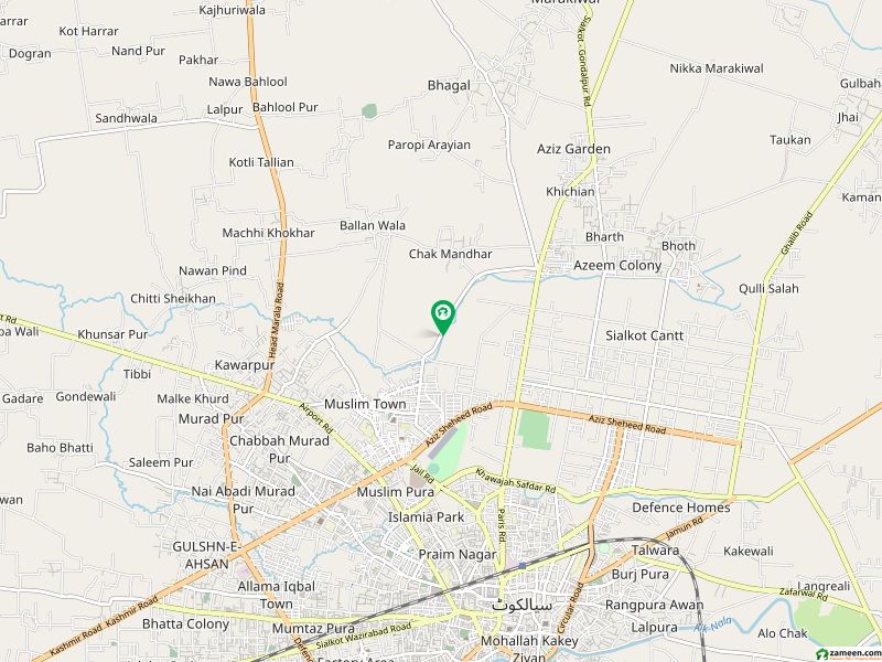 Ideal 1125  Square Feet Residential Plot Has Landed On Market In Mudassar Shaheed Road, Sialkot