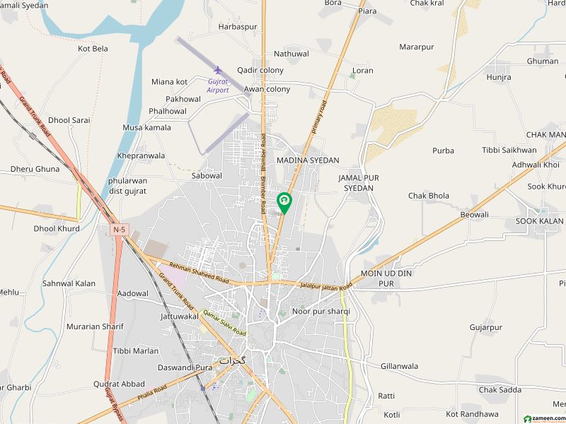 مدینہ روڈ گجرات میں 5 کمروں کا 12 مرلہ مکان 1.2 کروڑ میں برائے فروخت۔ مدینہ روڈ گجرات میں 5 کمروں کا 12 مرلہ مکان 1.2 کروڑ میں برائے فروخت۔