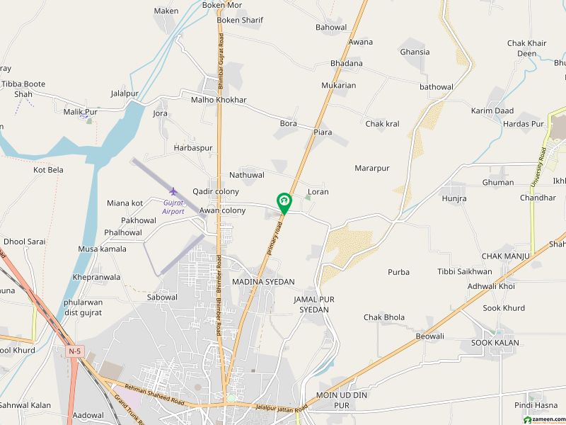 Highly-coveted 2 Marla Commercial Plot Is Available In Gujrat - Fatehpur Road For Sale