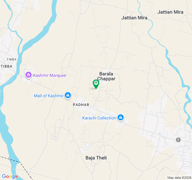 3 Kanal Plot For Sale At Barala Chapper