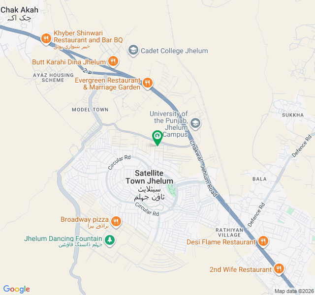 7 marla plot for sale near danacing fountain