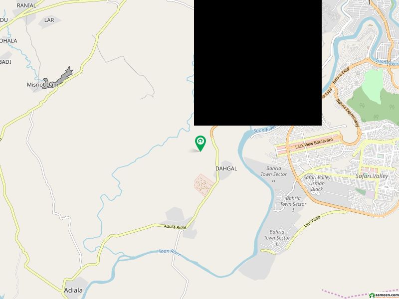 اڈیالہ روڈ راولپنڈی میں 1 کنال صنعتی زمین 1.5 کروڑ میں برائے فروخت۔