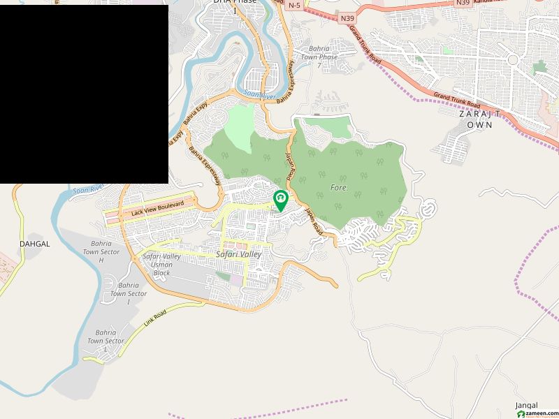 8 mrla plot for sale in usman block sfari valley behria town direct option