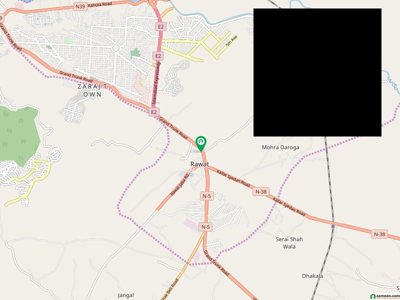 Boundary Wall 18 Marla commercial Land Main G. T Road Rawat