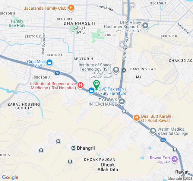 5 Marla Commercial Plot For Sale map