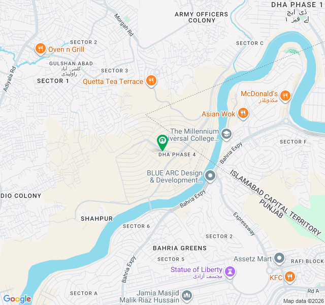 Prime Location Of Dha 4 Islamabad