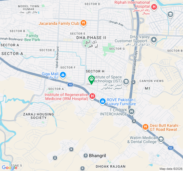 Dha 2, 4kanal Commercial Plot On GT Road For Multiple Stories Projects map