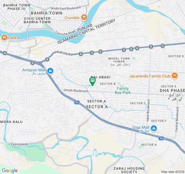 Sector A, Main Jinnah Boulevard Plot Sector A, Main Jinnah Boulevard Plot