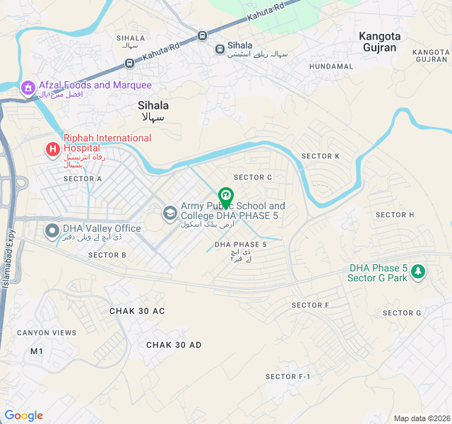 ڈی ایچ اے ڈیفینس فیز 5 ڈی ایچ اے ڈیفینس,اسلام آباد میں 1 کنال رہائشی پلاٹ 3.6 کروڑ میں برائے فروخت۔