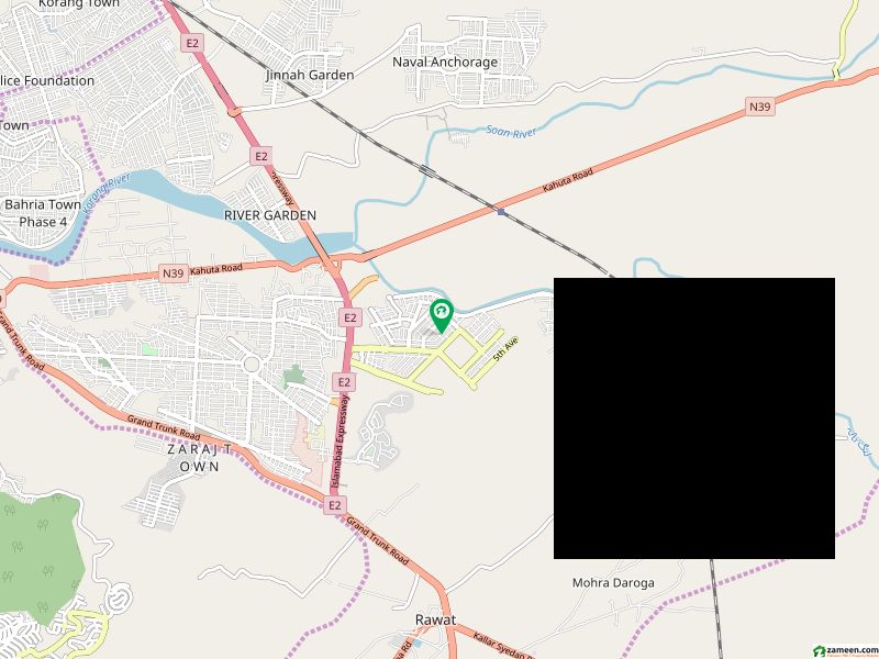 10 Marla Boulevard plot for sale in DHA Phase 5 islamabad sector F