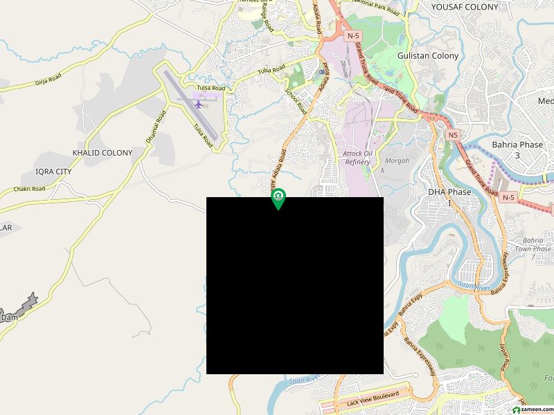 Commericl plot for sale vip laction main adyala road