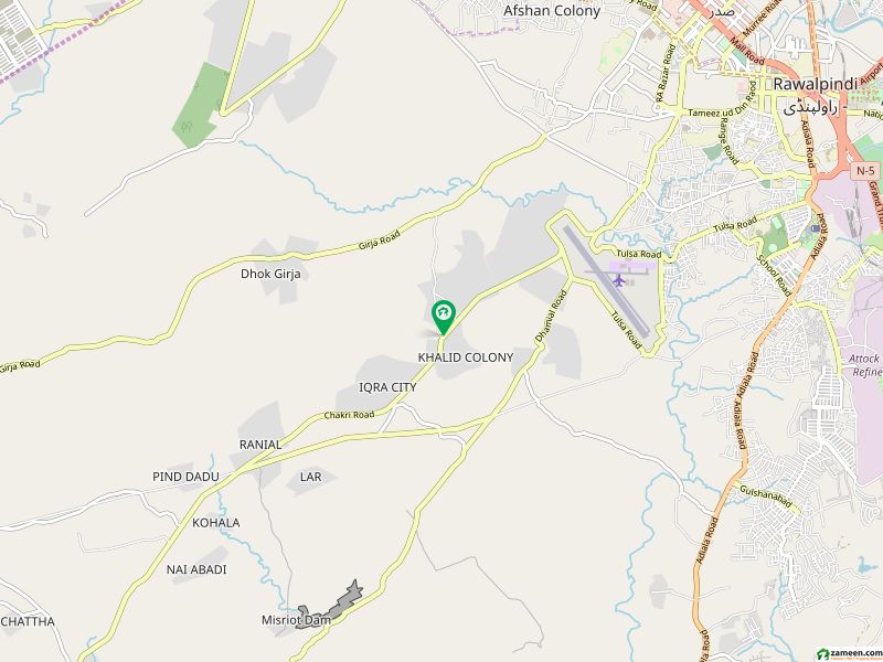 سلور سٹی گرجہ روڈ راولپنڈی میں 5 مرلہ مکان 1.24 کروڑ میں برائے فروخت۔