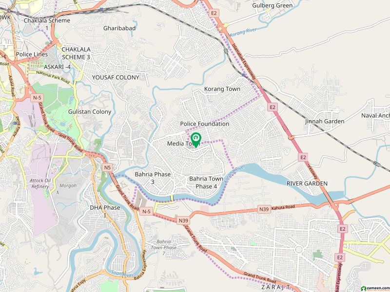 میڈیا ٹاؤن ۔ بلاک سی میڈیا ٹاؤن راولپنڈی میں 12 مرلہ رہائشی پلاٹ 2.65 کروڑ میں برائے فروخت۔
