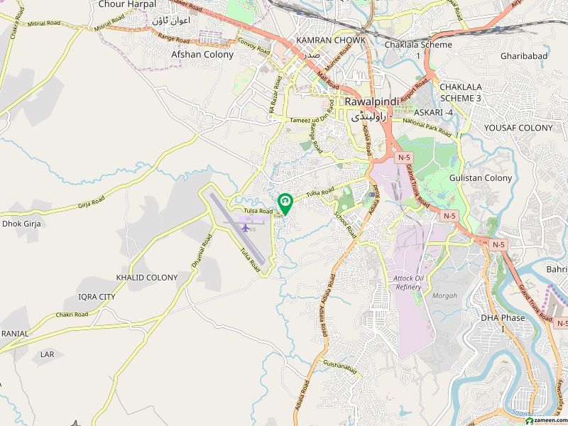 شیرزمان کالونی راولپنڈی میں 5 مرلہ رہائشی پلاٹ 32.5 لاکھ میں برائے فروخت۔