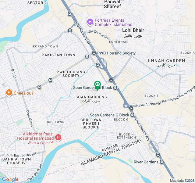 سوان گارڈن اسلام آباد میں 3 کنال رہائشی پلاٹ 25.0 کروڑ میں برائے فروخت۔