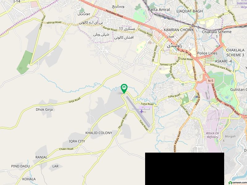 Main Dhamyal Road Plot