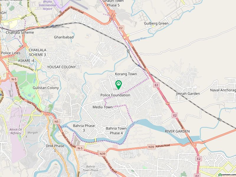 Height Location Residential Plot For Sale In National Police Foundation, O-9, Islamabad.