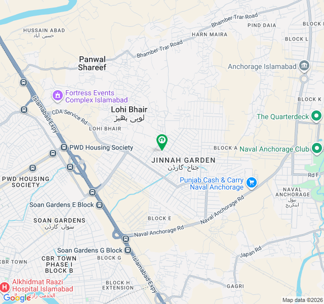 Street 203 plot for sale