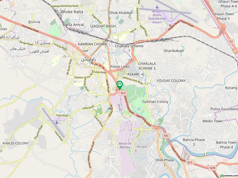 11 Marla Plot For Sale On Jhelum Road Opposite Golf Club Rawalpindi GT