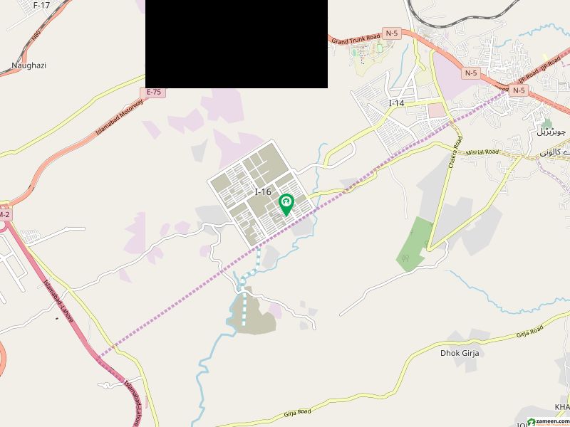 5 Marla plot for sale in I-16/4