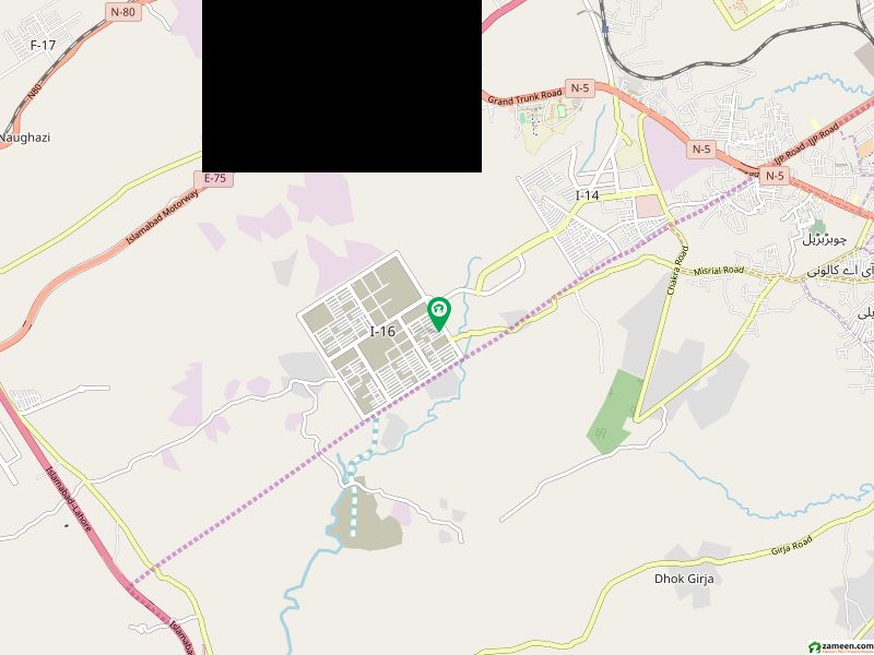 5 MARLA TOP LOCATION PLOT