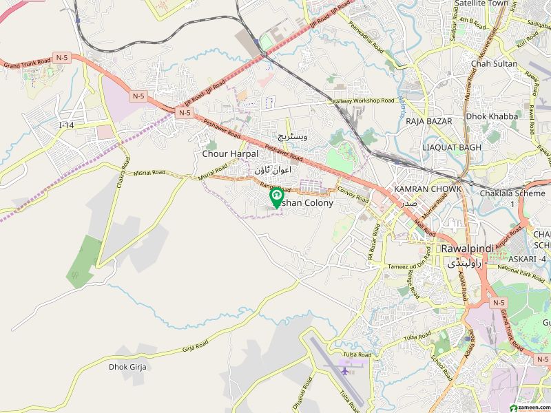 7 Marla Plot Najma Malik Street Shelly Valley Range Road Shalley Valley